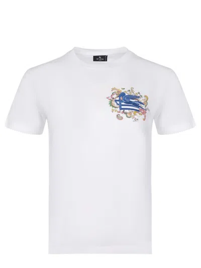 Etro T-shirts And Polos In White