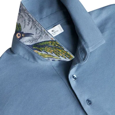 Etro T-shirts And Polos In Blue