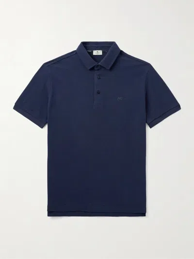 Etro T-shirts And Polos In Blue