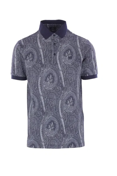 Etro T-shirts And Polos In Blue