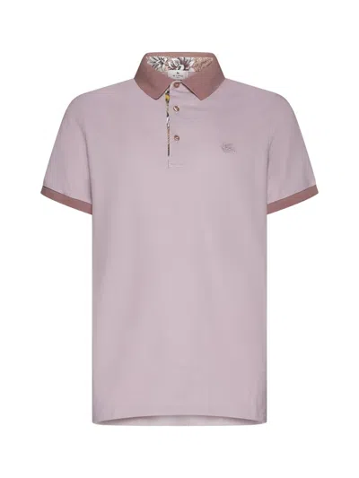 Etro T-shirts And Polos In Glicine Rosa