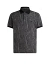 Etro Polo Shirt With Print In Multi