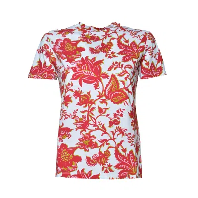 Etro T Shirts And Polos In Red