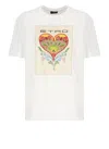 Etro Graphic Print Cotton T-shirt In White