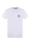 Etro Logo Print T-shirt In White