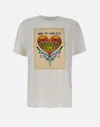 Etro Motif Embroidered Crewneck T-shirt In White