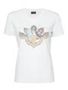 Etro Graphic-print Cotton T-shirt In White