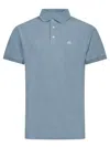 Etro Paisley-print Cotton-piqué Polo Shirt In Blue