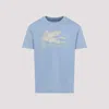 Etro Cotton T-shirt With Logo Print