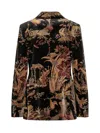Etro Tailored Blazer Jacket In Nero