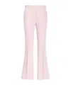 Etro Tailored Cady Flared Trousers In Purple