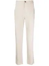 Etro Tailored Jogger Pants With Button Accents In White