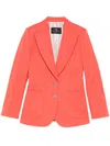 Etro Paisley-jacquard Blazer In Orange