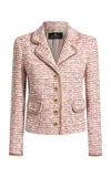 Etro Tailored Tweed Jacket In Multi