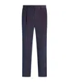 Etro Tailored Velvet Trousers In Black