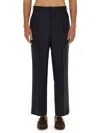 Etro Straigth Leg Pants In Navy