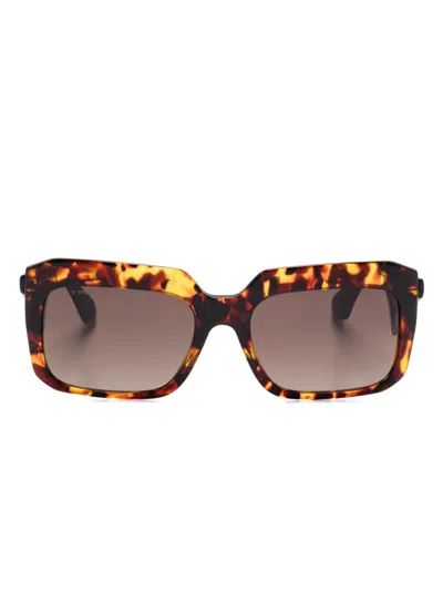 Etro Tailoring Sunglasses In Brown