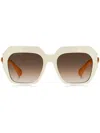Etro Tailoring Sunglasses In Neutrals