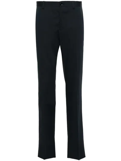 Etro Tapered Leg Trousers In Blue