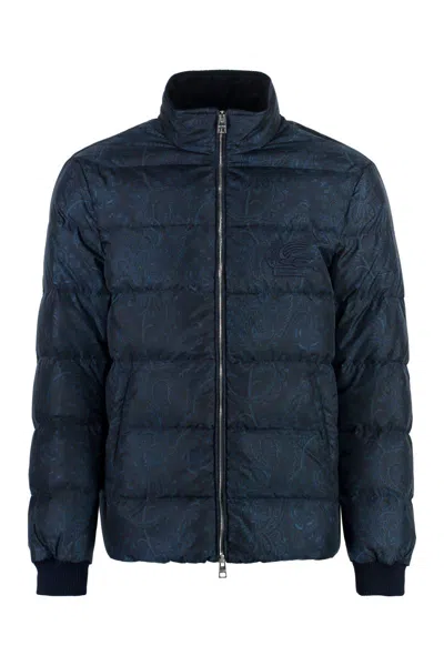 ETRO ETRO TECHNO-NYLON DOWN JACKET