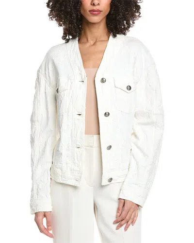 Etro Textured Heroes Jacket In White