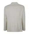Etro Classic Regular Fit Jacket With Three Button Closure In Gray