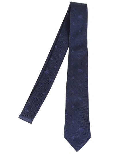 Etro Tie 6 Cm In Blue
