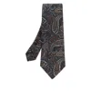Etro Paisley-patterned Tie In Brown