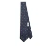 Etro Patterned Tie In Blue