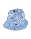 Etro Toddler Boy Hat Light Blue Size 6 Cotton, Polyester, Acrylic In Multi