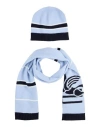 Etro Toddler Girl Scarf Sky Blue Size 6 Wool, Cashmere In Blue