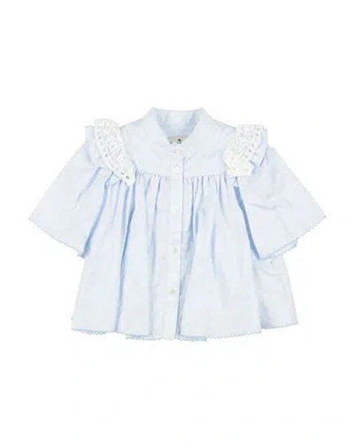 Etro Babies'  Toddler Girl Shirt Sky Blue Size 6 Cotton