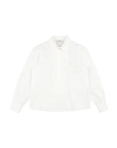 Etro Babies'  Toddler Girl Shirt White Size 6 Cotton
