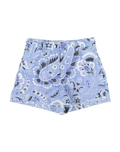 Etro Babies'  Toddler Girl Shorts & Bermuda Shorts Light Blue Size 6 Cotton
