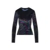 Etro Velvet Top In Multi