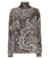 Etro Printed Wool Sweater