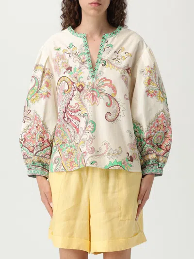 ETRO TOP ETRO WOMAN COLOR BEIGE,G74021022