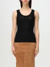 Etro Punched Pattern Tank Top In Black