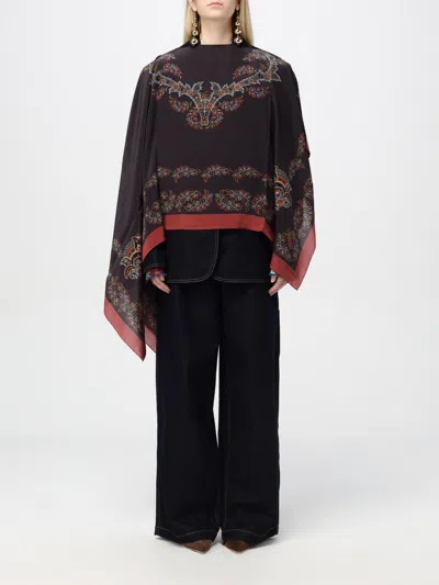 Etro Top  Woman Color Black In Schwarz