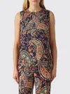 ETRO 佩斯利印花涤纶上衣
