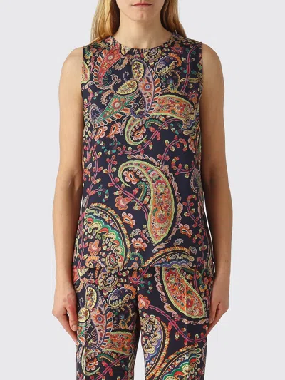 Etro トップス  レディース カラー ネイビー In Multi