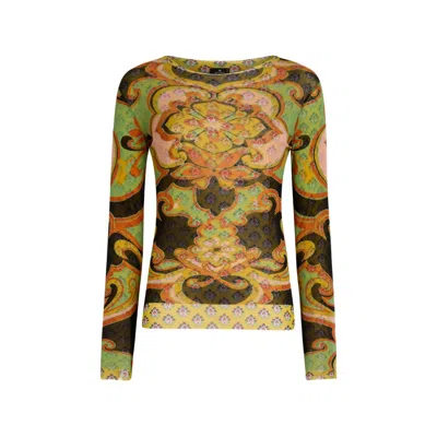 Etro Top In Green