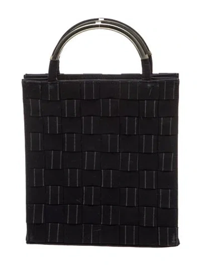 Pre-owned Etro Top Handle Bag In Black