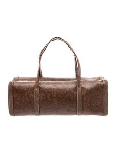 Pre-owned Etro Top Handle Bag In Multi