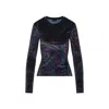 Etro Velvet Top In Multi