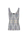 Etro Paisley-print Top In Multicolor