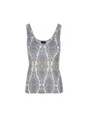 Etro Paisley-print Top In Multicolor