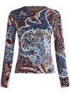 Etro Top With Jacquard Effect