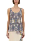 Etro Paisley-print Top In Multicolour