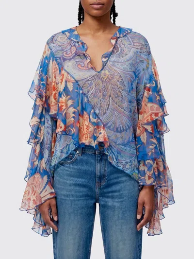 Etro Top  Woman Color Gnawed Blue